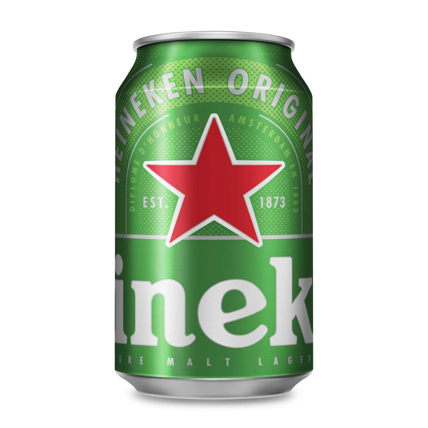 Heineken Beer pack of 18 cans 33cl