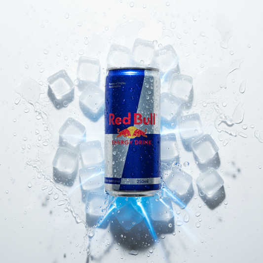 Red Bull Ice Flat Lay