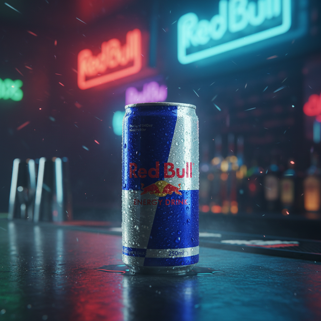 Red Bull Neon Bar